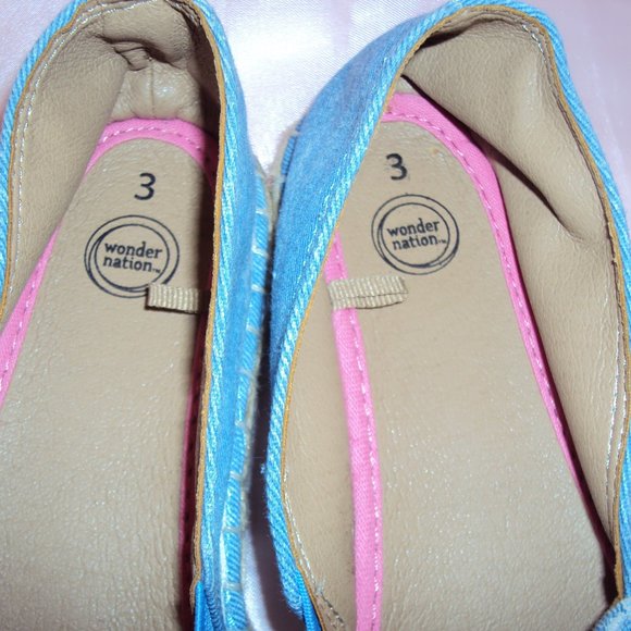 Shoes, Denim Ruffles. - Picture 4 of 7